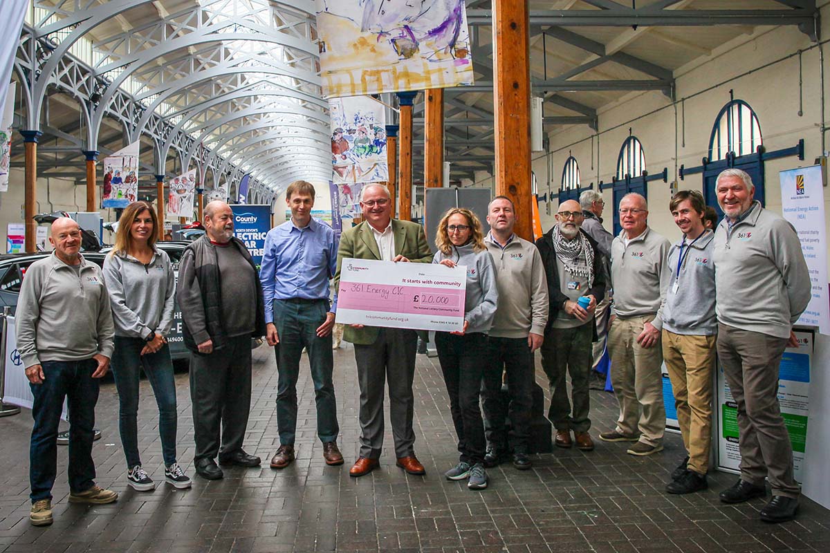 361 Energy awarded National Lottery Community Fund grant